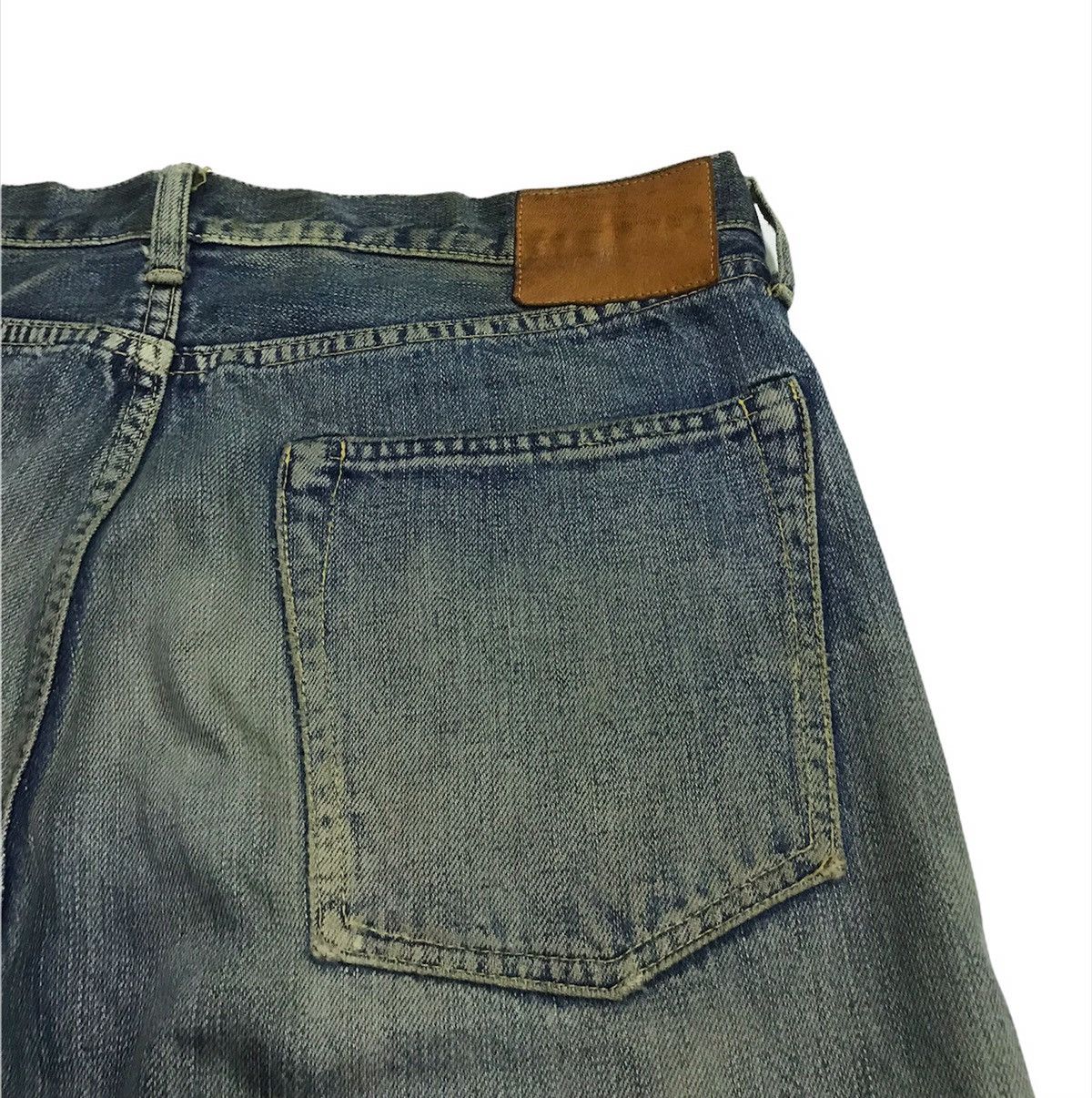 United Arrows Vintage 90s United Arrows selvedge denim jeans 34x29 Size US 35 - 7 Thumbnail
