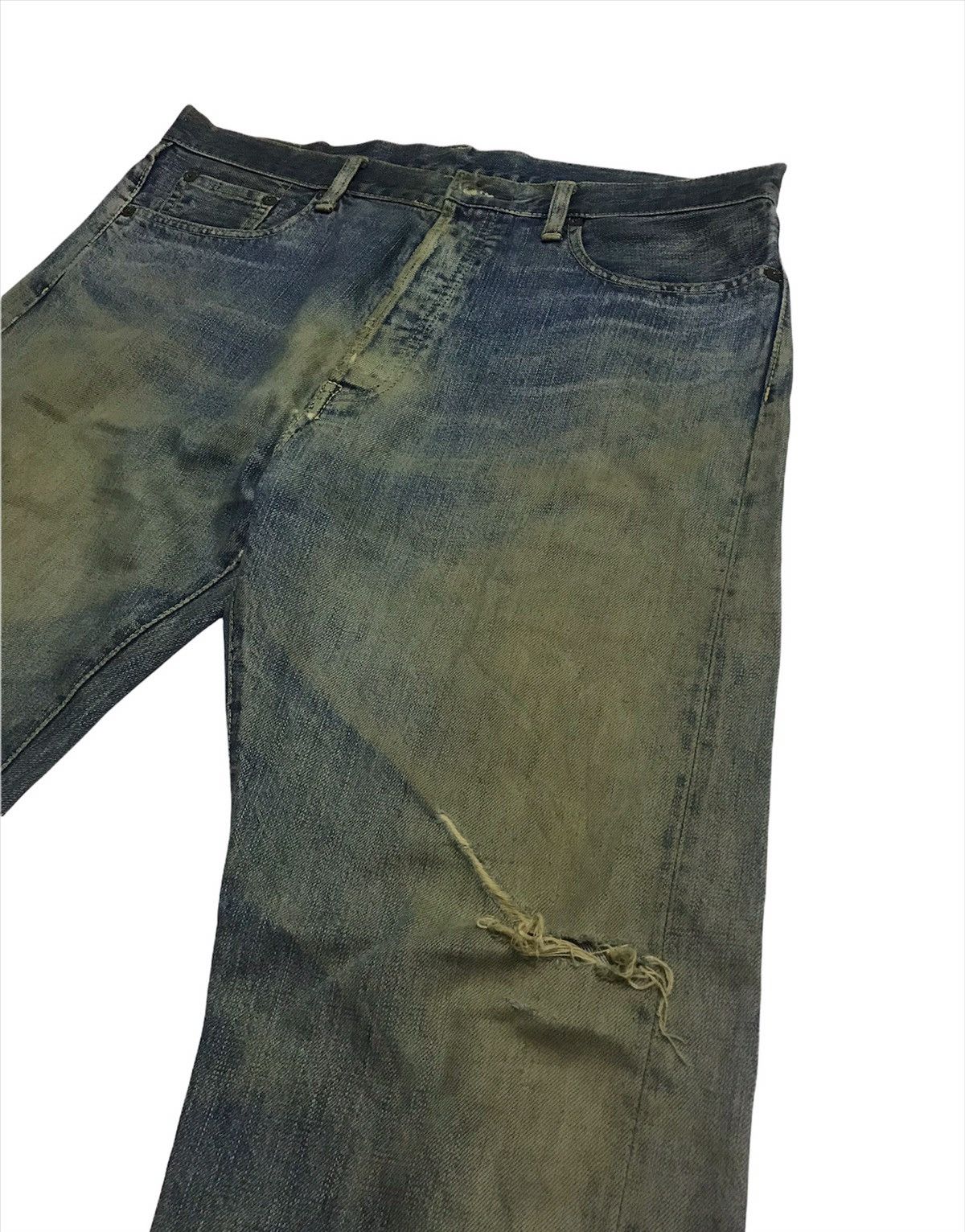 United Arrows Vintage 90s United Arrows selvedge denim jeans 34x29 Size US 35 - 4 Thumbnail