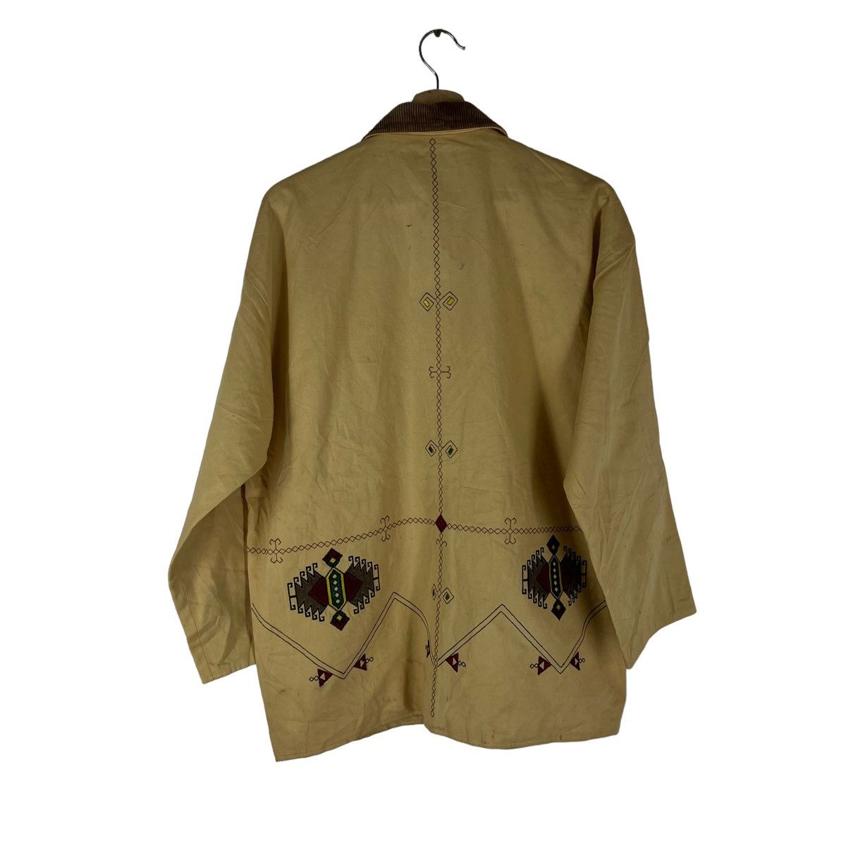 Japanese Brand VINTAGE FACE A FACE NAVAJO DESIGN JACKET ISSEY MIYAKE STYLE Size US M / EU 48-50 / 2 - 9 Thumbnail