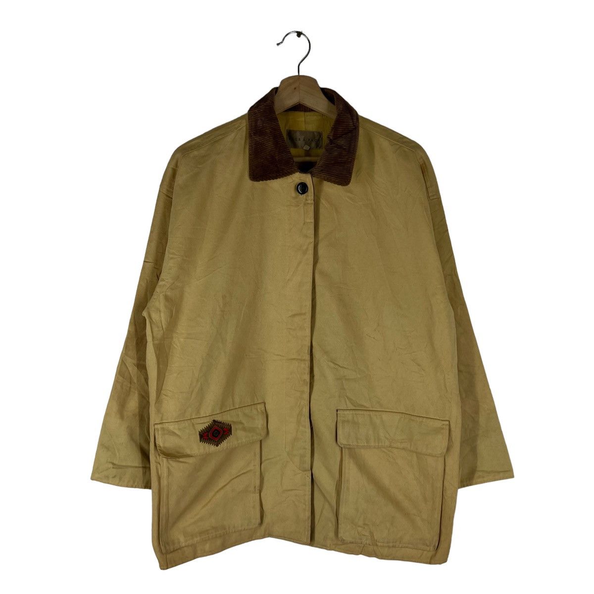 Japanese Brand VINTAGE FACE A FACE NAVAJO DESIGN JACKET ISSEY MIYAKE STYLE Size US M / EU 48-50 / 2 - 1 Thumbnail