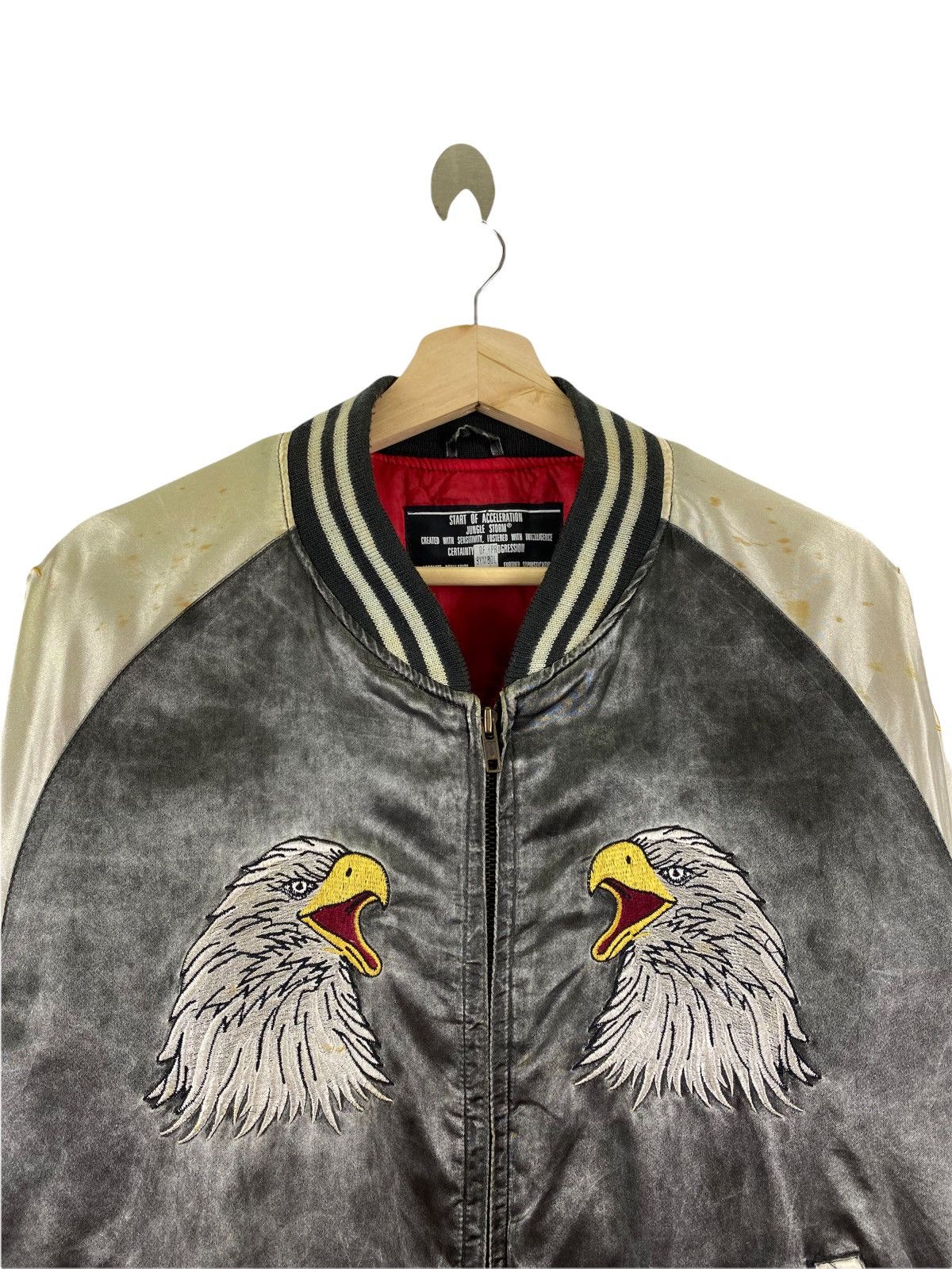Japanese Brand × Vintage Vintage Japanese Sukajan jacket Size US L / EU 52-54 / 3 - 8 Thumbnail