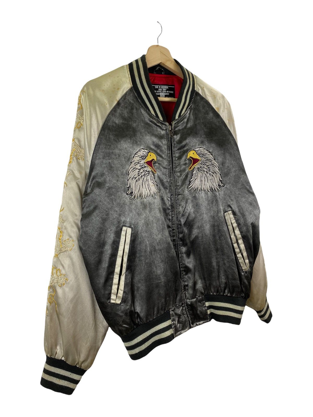 Japanese Brand × Vintage Vintage Japanese Sukajan jacket Size US L / EU 52-54 / 3 - 4 Thumbnail