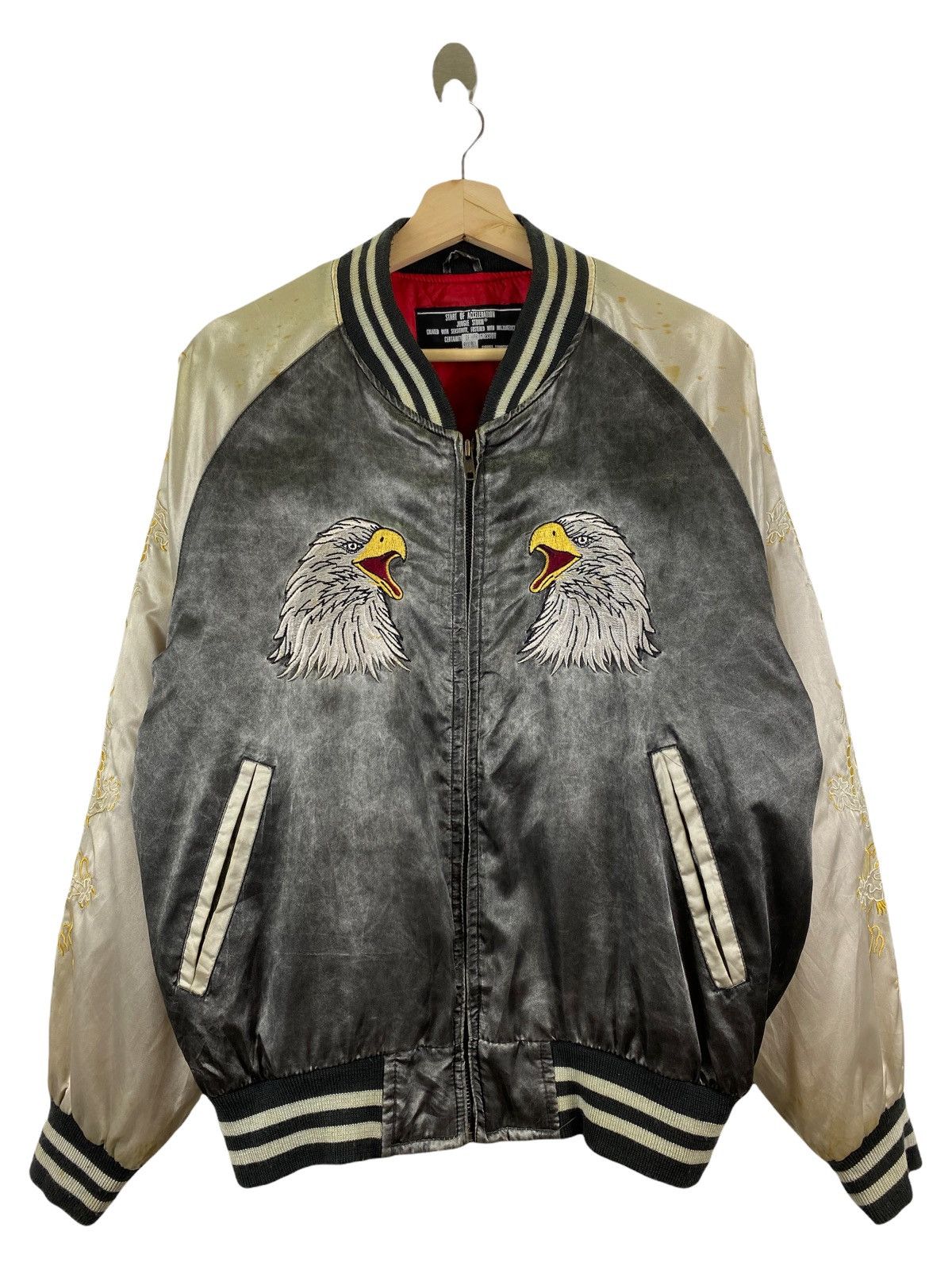 Japanese Brand × Vintage Vintage Japanese Sukajan jacket Size US L / EU 52-54 / 3 - 2 Thumbnail