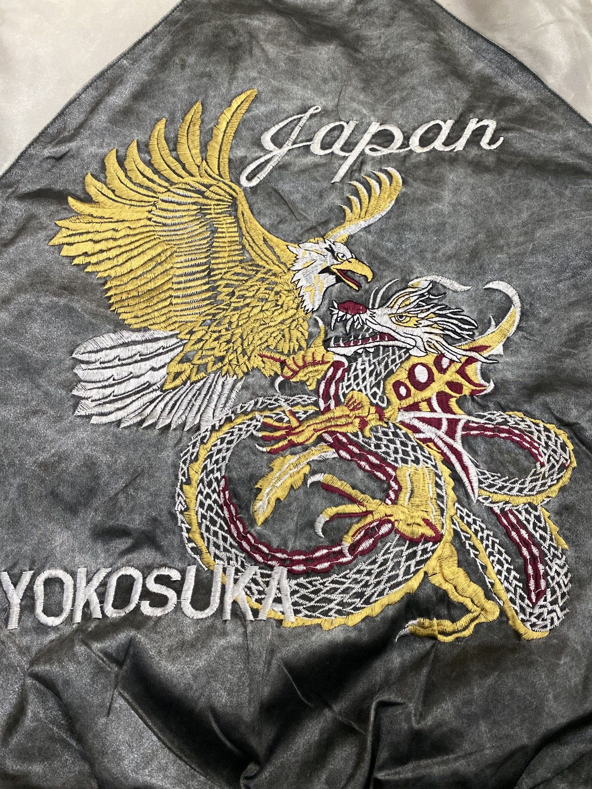 Japanese Brand × Vintage Vintage Japanese Sukajan jacket Size US L / EU 52-54 / 3 - 13 Thumbnail