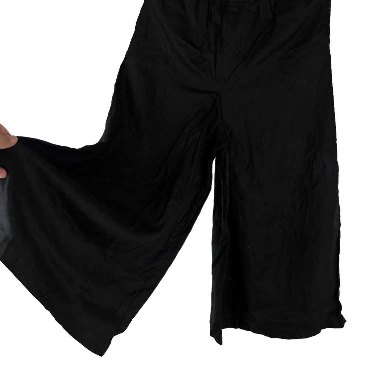 Japanese Brand VINTAGE CROPPED PALAZO PANTS OVERSIZET JOURNAL STANDARD Size US 28 / EU 44 - 4 Thumbnail