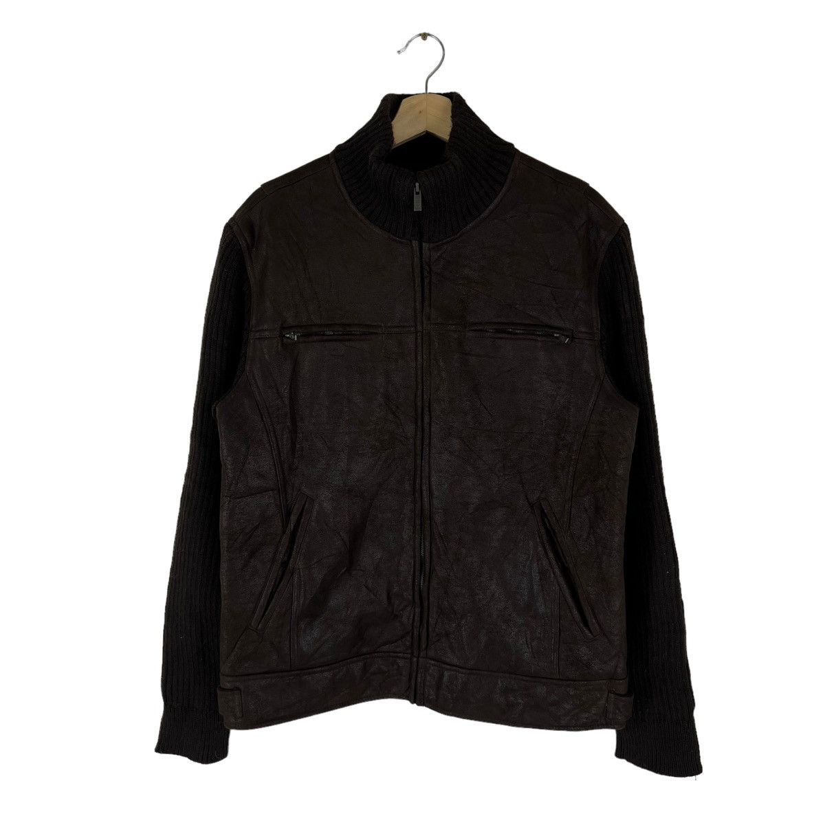Japanese Brand VINTAGE B 3 MINK FUR LINING JACKET ZARA INSPIRE ISSEY MIYAKE Size US L / EU 52-54 / 3 - 1 Thumbnail