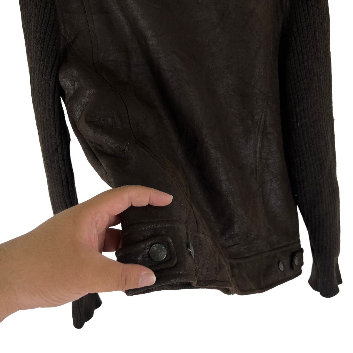 Japanese Brand VINTAGE B 3 MINK FUR LINING JACKET ZARA INSPIRE ISSEY MIYAKE Size US L / EU 52-54 / 3 - 6 Thumbnail