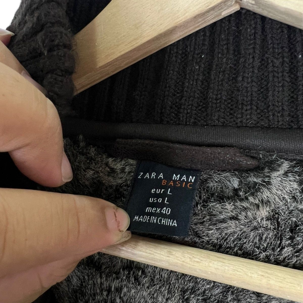 Japanese Brand VINTAGE B 3 MINK FUR LINING JACKET ZARA INSPIRE ISSEY MIYAKE Size US L / EU 52-54 / 3 - 11 Thumbnail