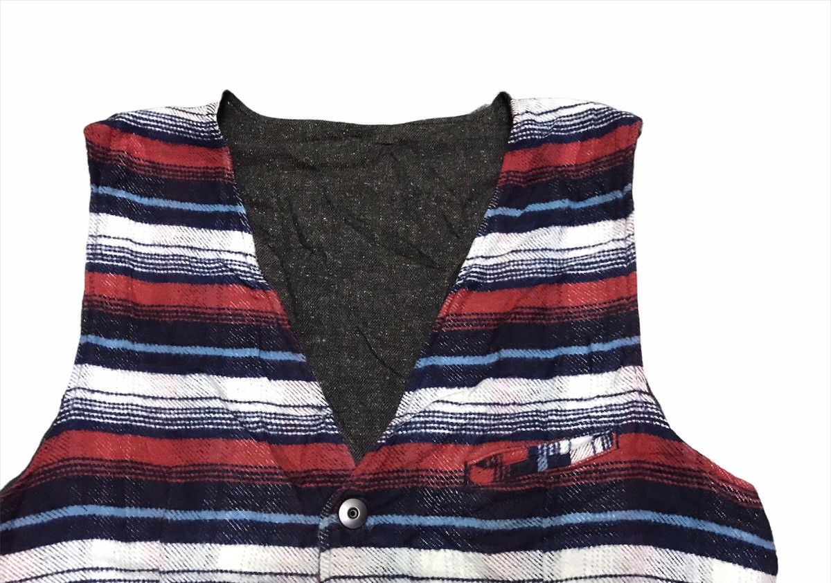 ABAHOUSE Abahouse stripes vest Size US S / EU 44-46 / 1 - 2 Thumbnail