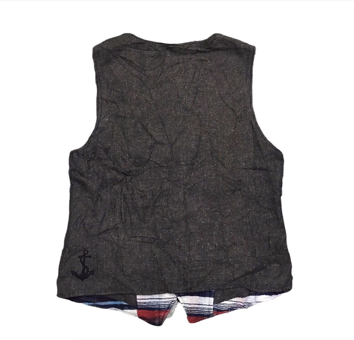 ABAHOUSE Abahouse stripes vest Size US S / EU 44-46 / 1 - 3 Thumbnail