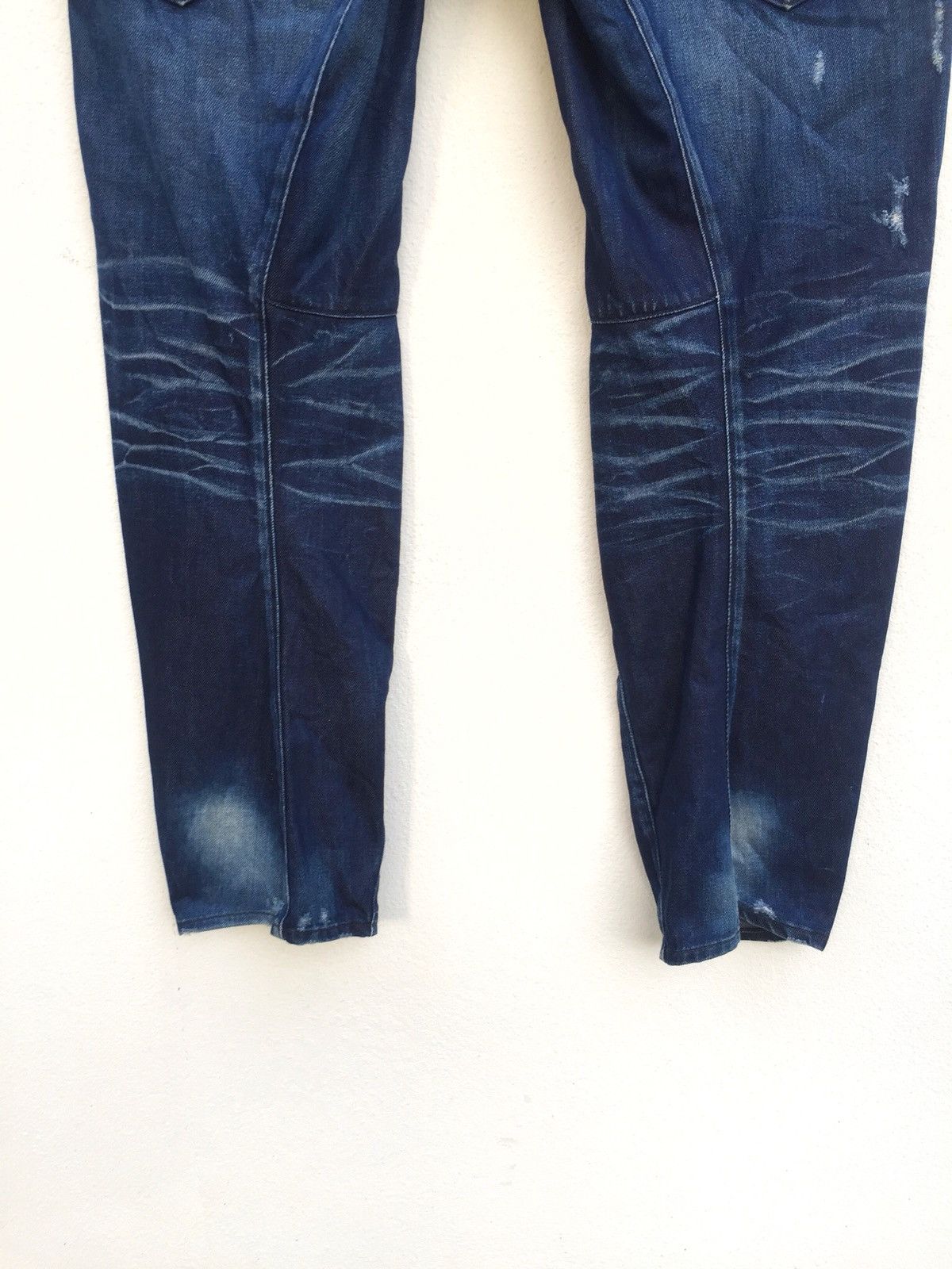G-Star Drop Crotch Taper Paint Splash Oversized Denim Size US 38 / EU 54 - 11 Thumbnail