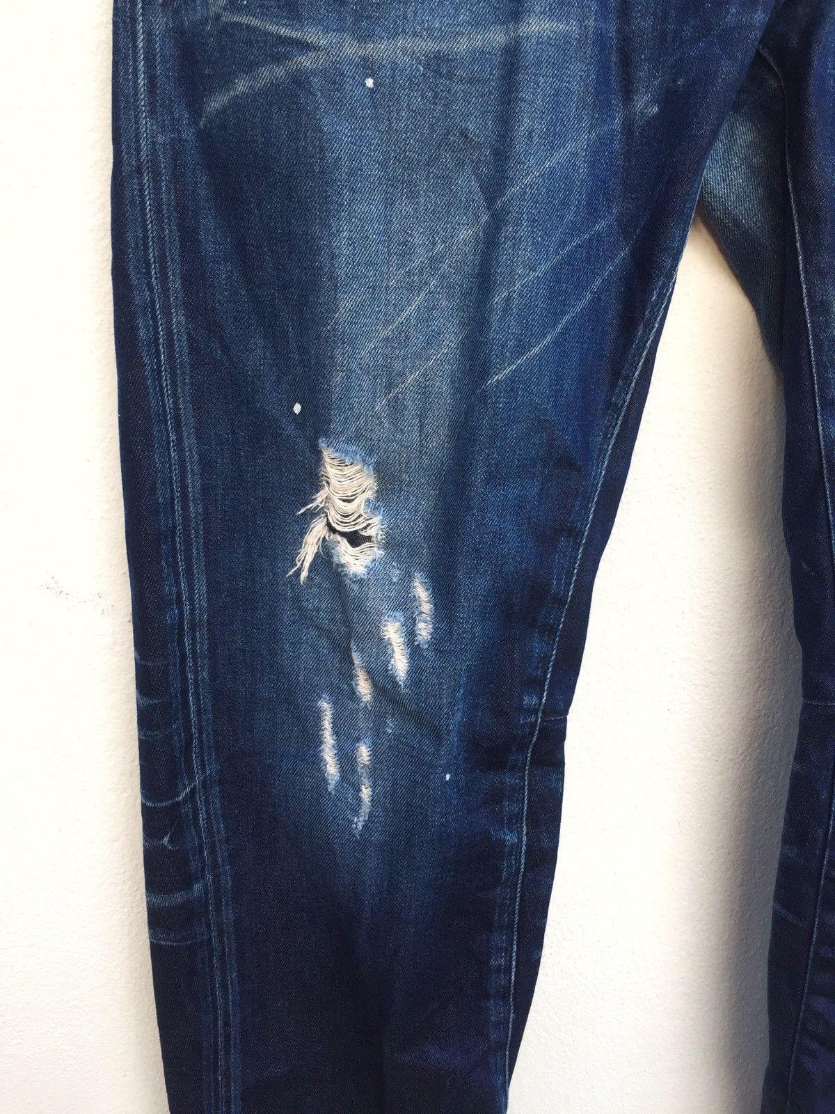 G-Star Drop Crotch Taper Paint Splash Oversized Denim Size US 38 / EU 54 - 4 Thumbnail