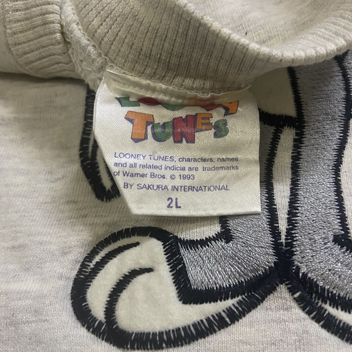 Cartoon Network Vintage 90s bugs bunny sweatshirt cartoon Size US M / EU 48-50 / 2 - 4 Thumbnail
