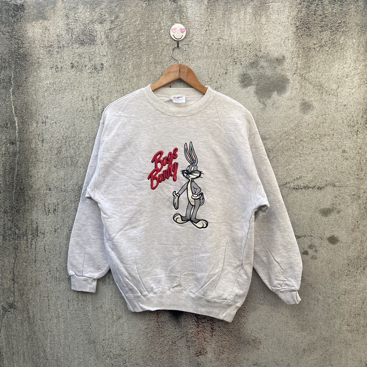 Cartoon Network Vintage 90s bugs bunny sweatshirt cartoon Size US M / EU 48-50 / 2 - 1 Thumbnail