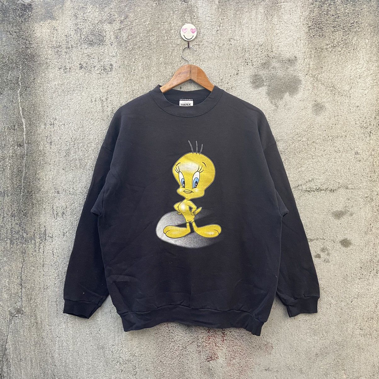 Cartoon Network Vintage 90s tweety sweatshirt cartoon Size US XL / EU 56 / 4 - 1 Thumbnail