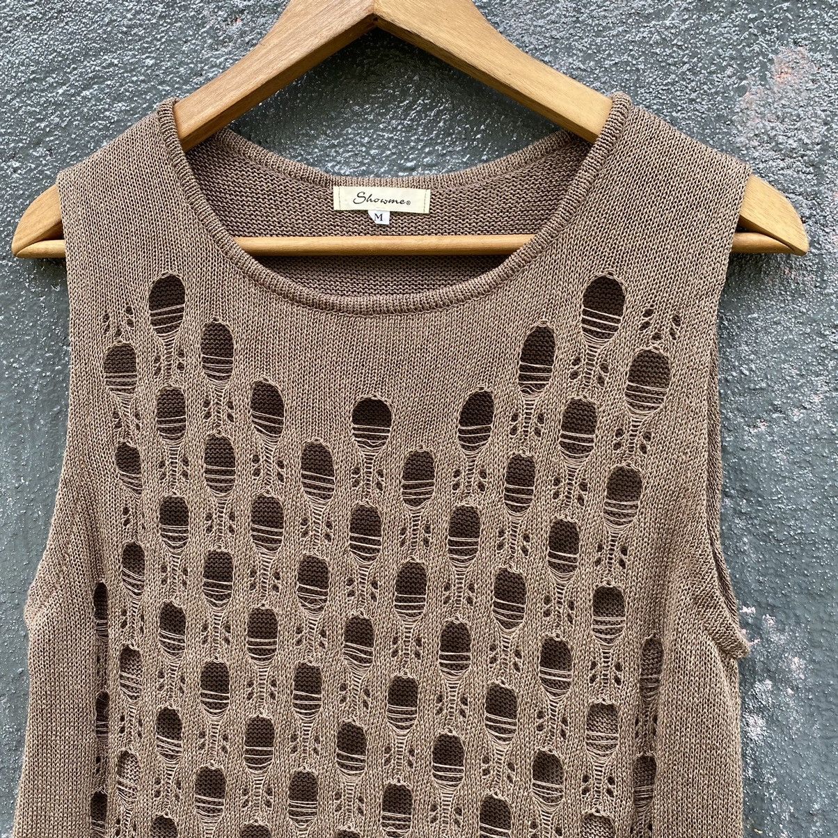 Aran Isles Knitwear Vintage Japanese Brand Knitwear ERD GRUNGE LGB Size US M / EU 48-50 / 2 - 2 Thumbnail