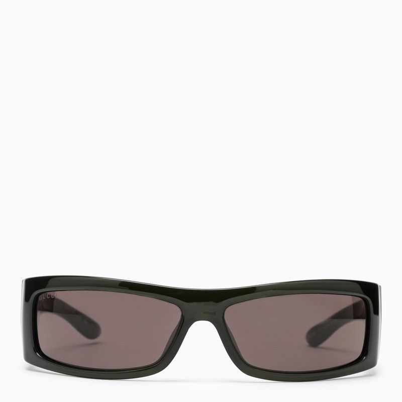 Gucci Gucci Dark Green Rectangular Sunglasses | Grailed
