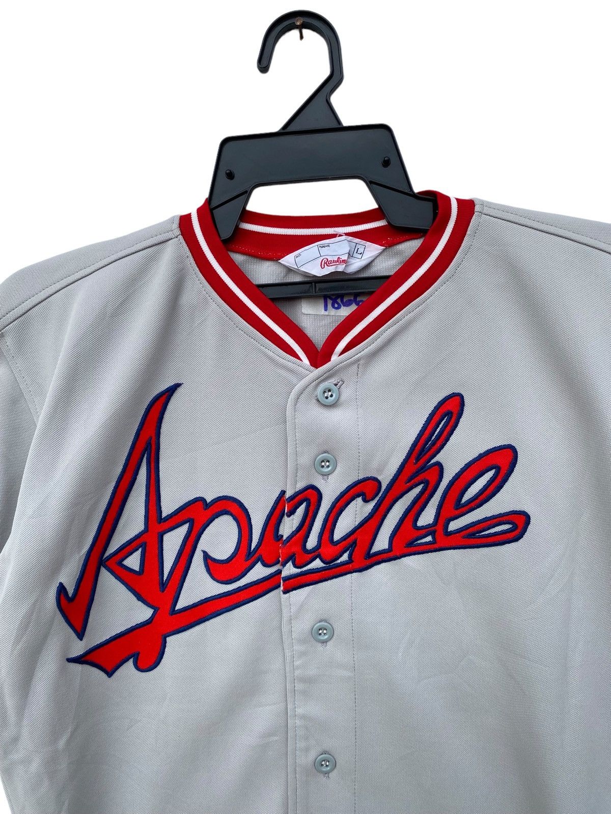 Asics Vintage Apache Baseball Jersey Size US L / EU 52-54 / 3 - 5 Thumbnail