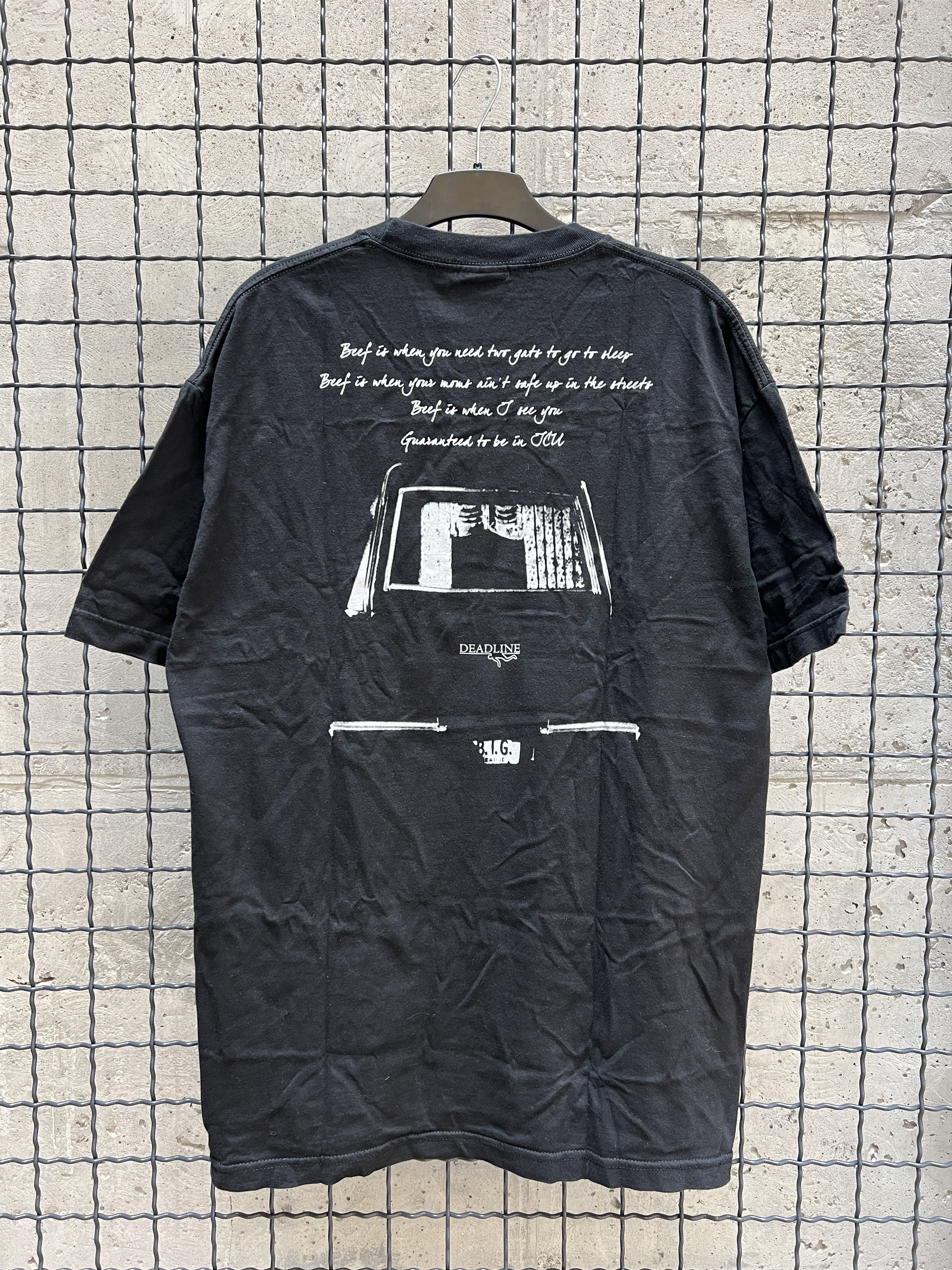 Band Tees Vintage Notorious BIG Sneaktip Rap T-shirt Size US XL / EU 56 / 4 - 2 Thumbnail