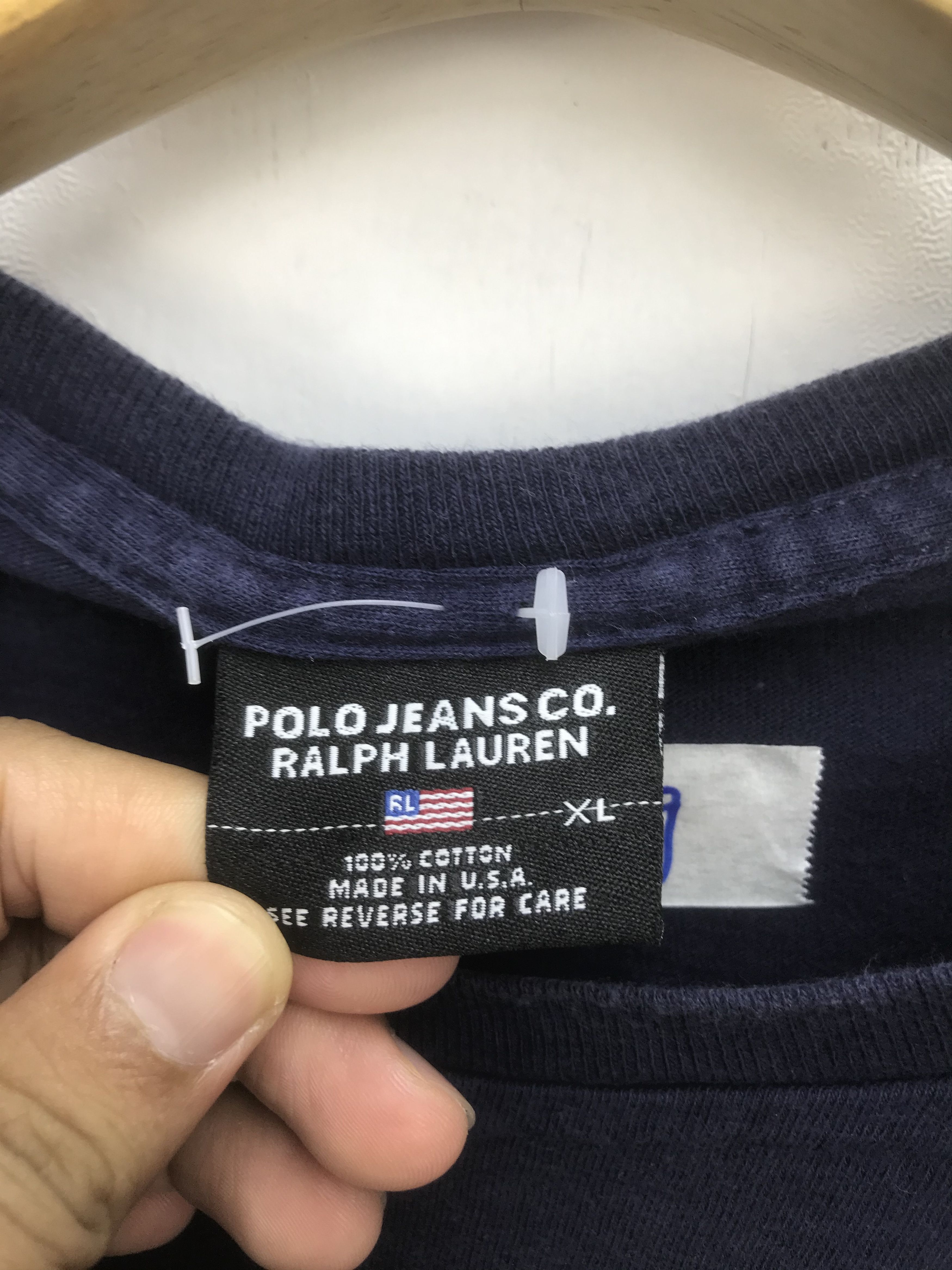 Polo Ralph Lauren VINTAGE POLO JEANS RALPH LAUREN SPELLOUT Size US XL / EU 56 / 4 - 2 Thumbnail