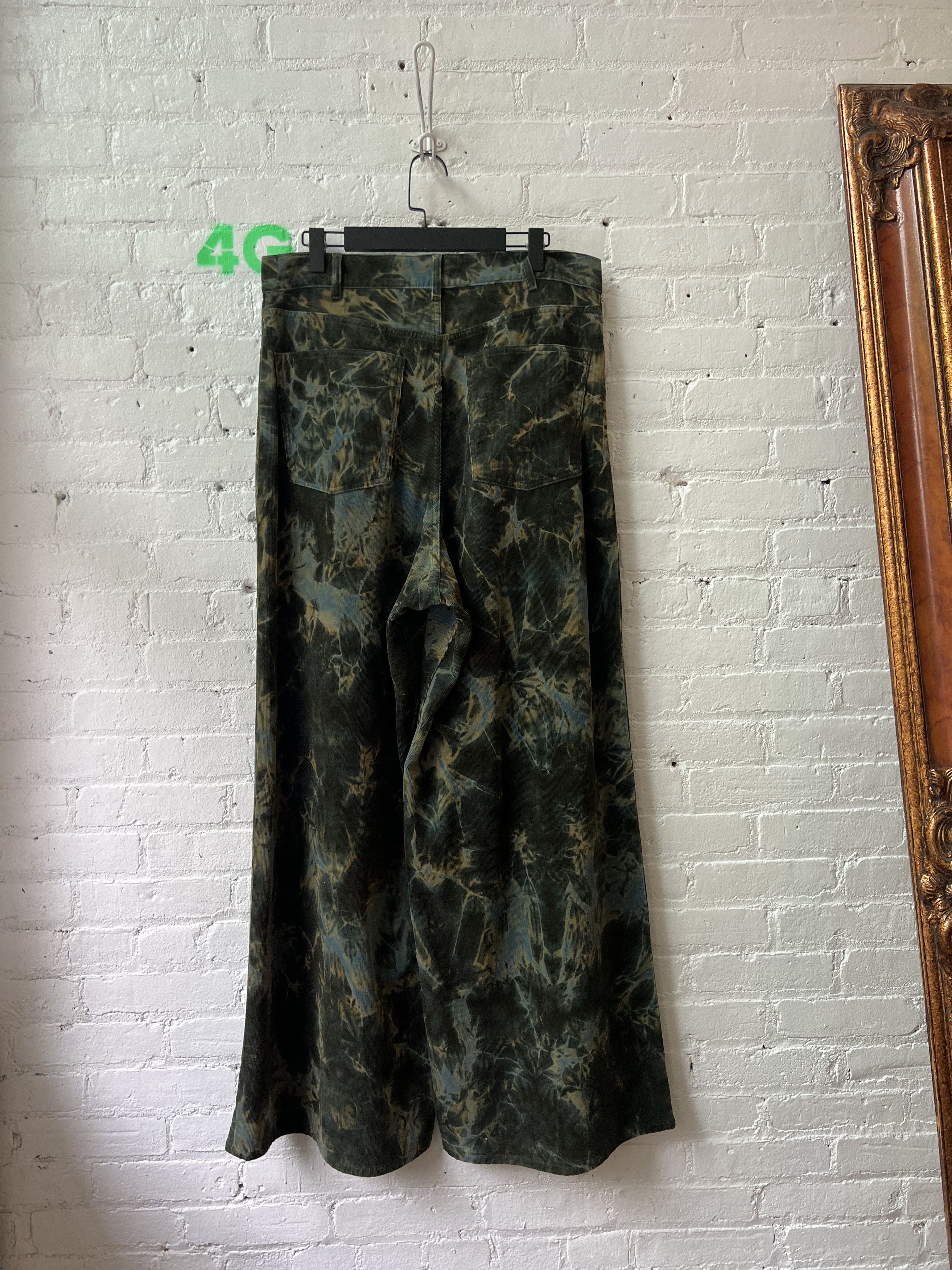 Celine Celine Tie-Dye Oversize Corduroy Pant 4G SELLER Size US 33 - 5 Thumbnail