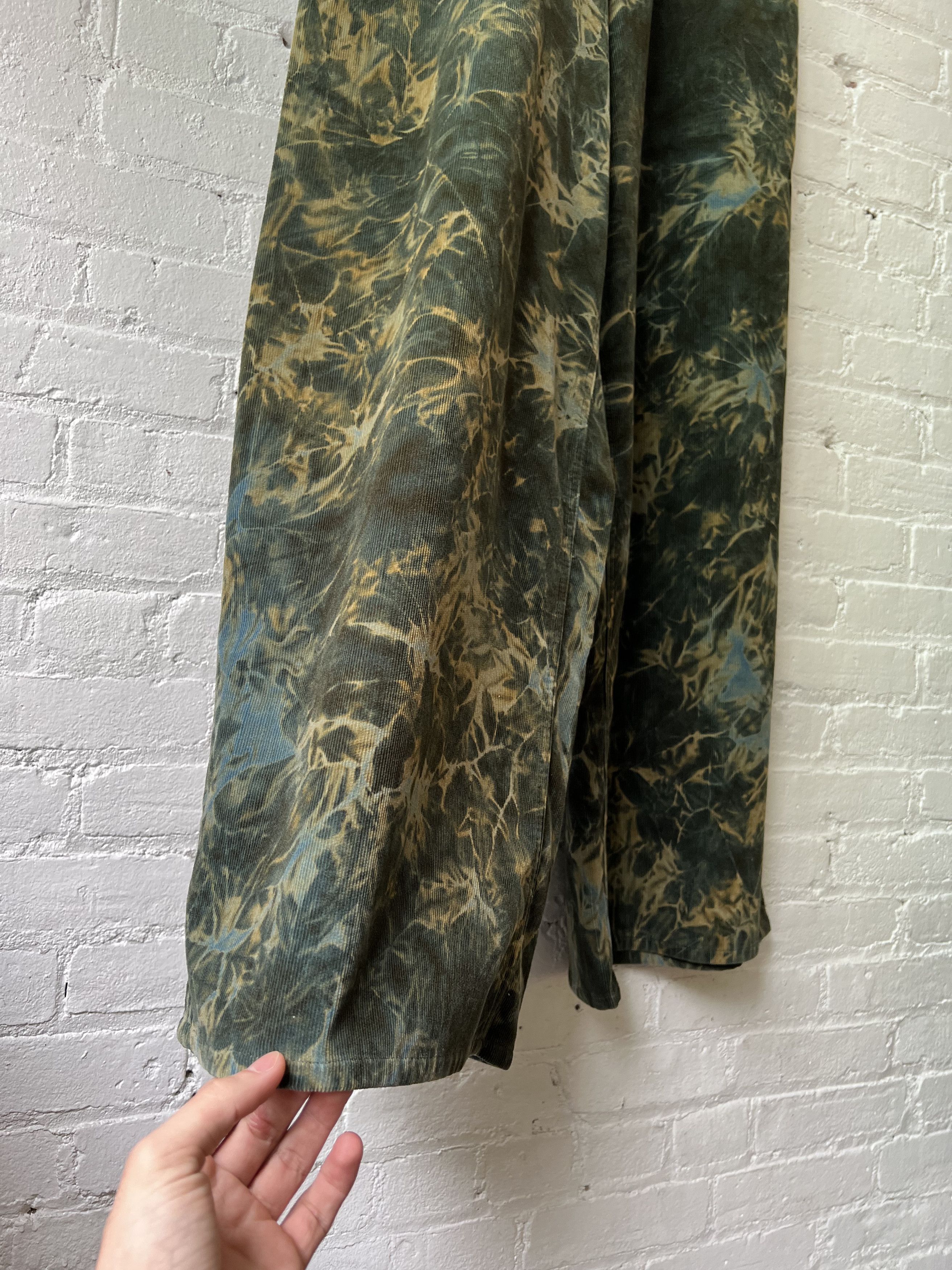 Celine Celine Tie-Dye Oversize Corduroy Pant 4G SELLER Size US 33 - 3 Thumbnail