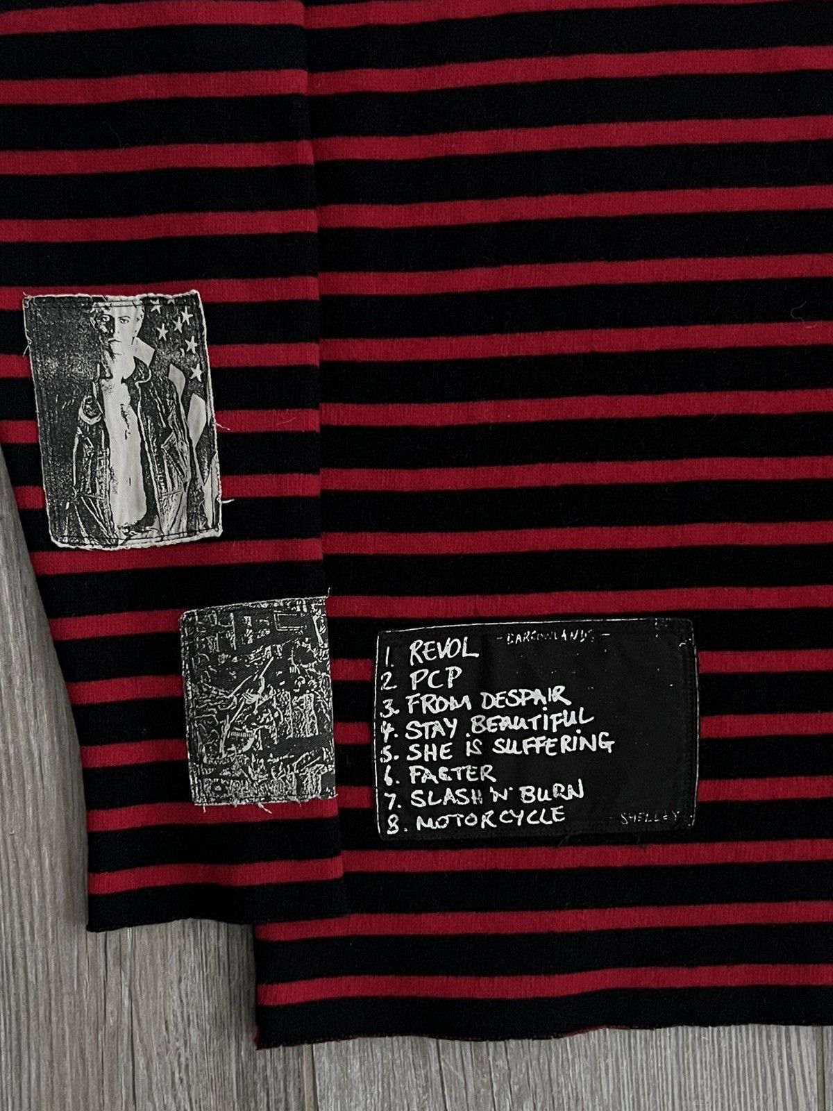 Raf Simons AW2001-2002 Raf Simons Riot Riot Riot Red Patch Turtleneck Size US XL / EU 56 / 4 - 9 Thumbnail