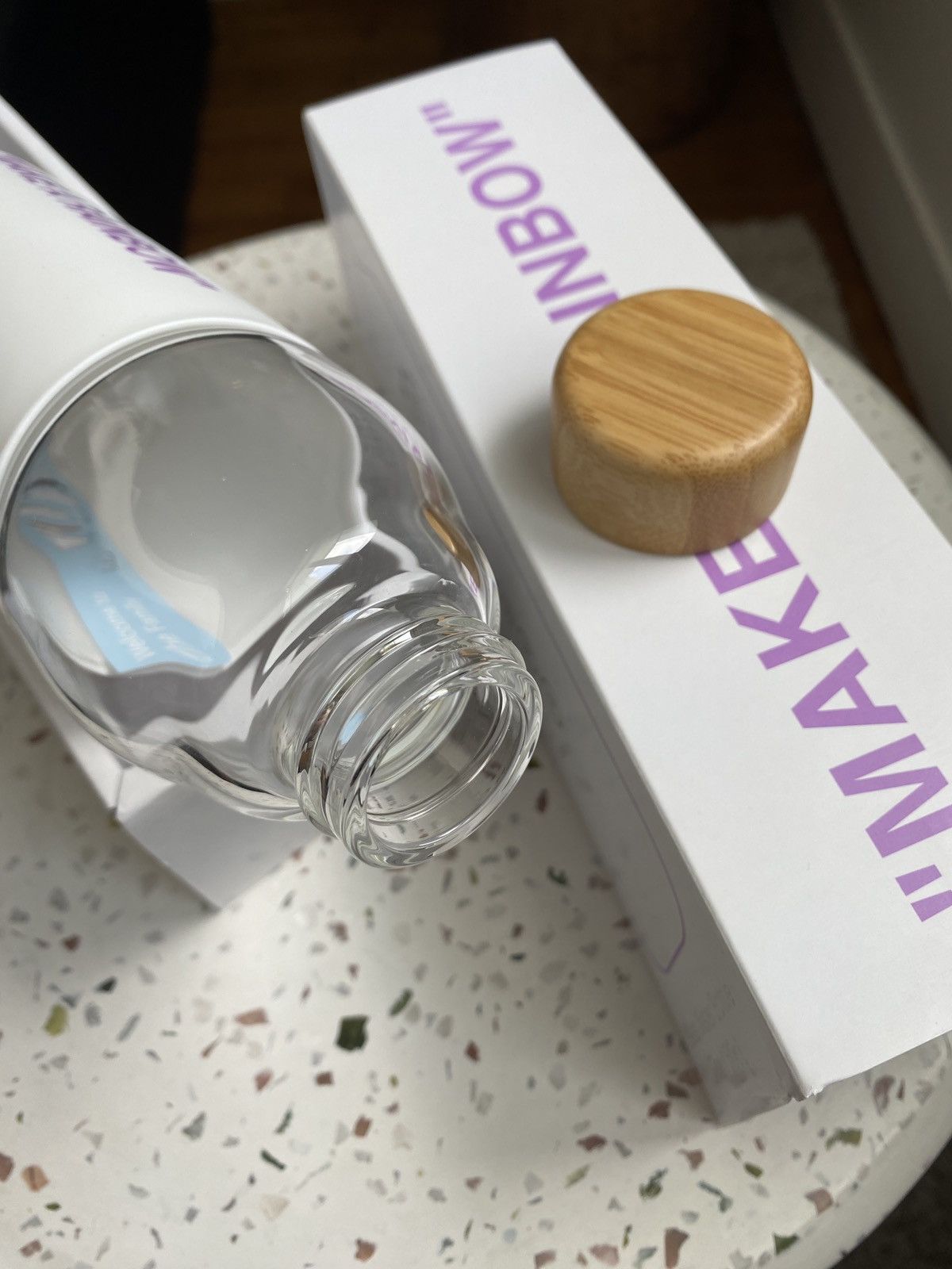 Virgil Abloh PURPLE Bottle Virgil Abloh SOMA Evian Size ONE SIZE - 6 Thumbnail