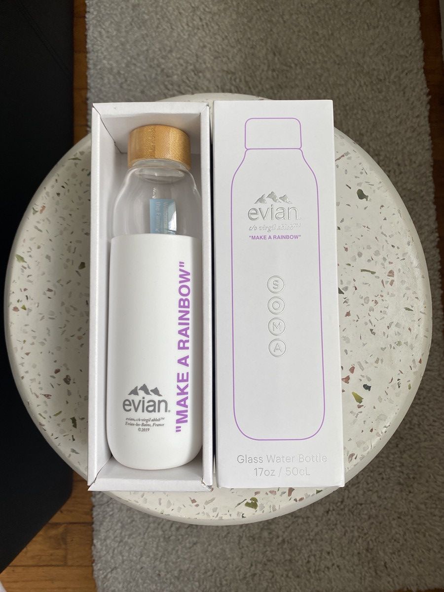 Virgil Abloh PURPLE Bottle Virgil Abloh SOMA Evian Size ONE SIZE - 1 Thumbnail