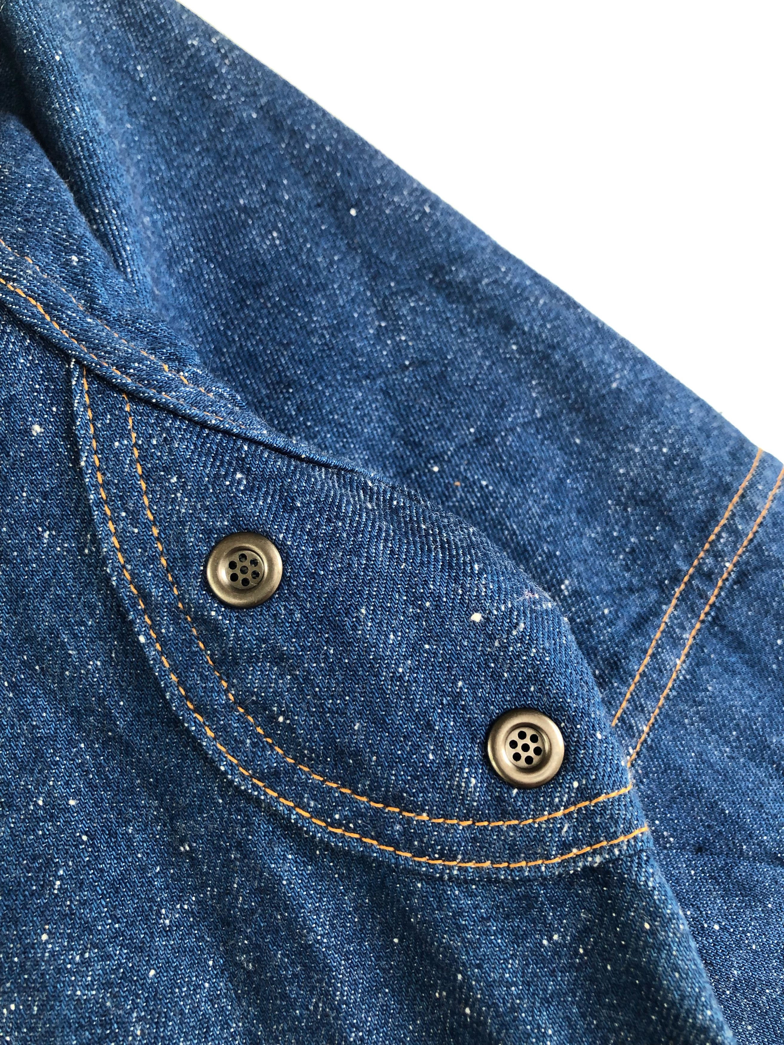 Mister Freedom RARE🔥VINTAGE MISTER FREEDOM x TOYO CHORE DENIM JACKET Size US M / EU 48-50 / 2 - 5 Thumbnail