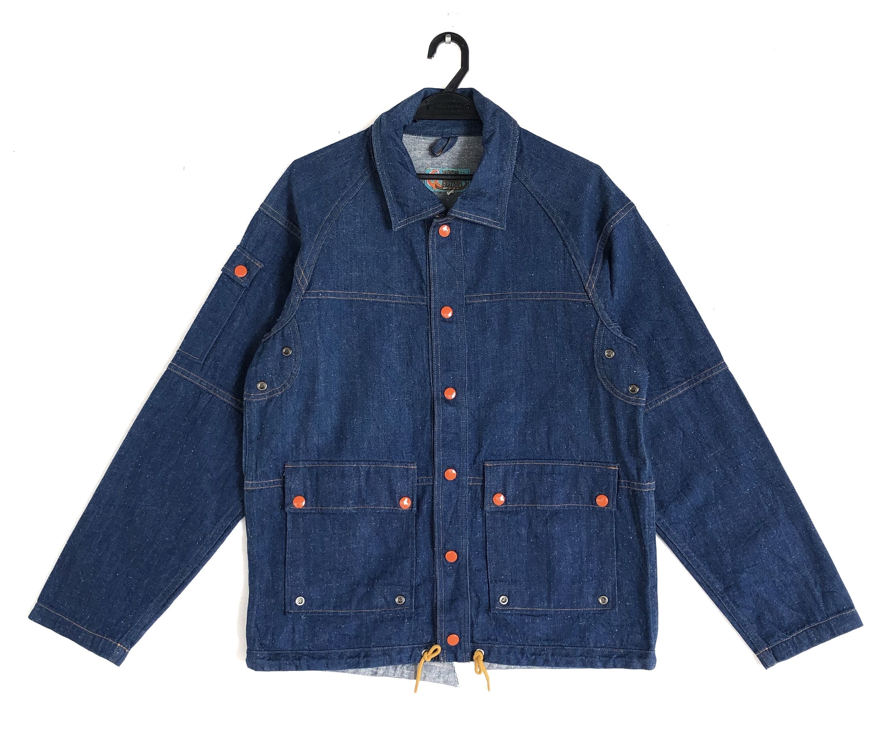 Mister Freedom RARE🔥VINTAGE MISTER FREEDOM x TOYO CHORE DENIM JACKET Size US M / EU 48-50 / 2 - 1 Thumbnail