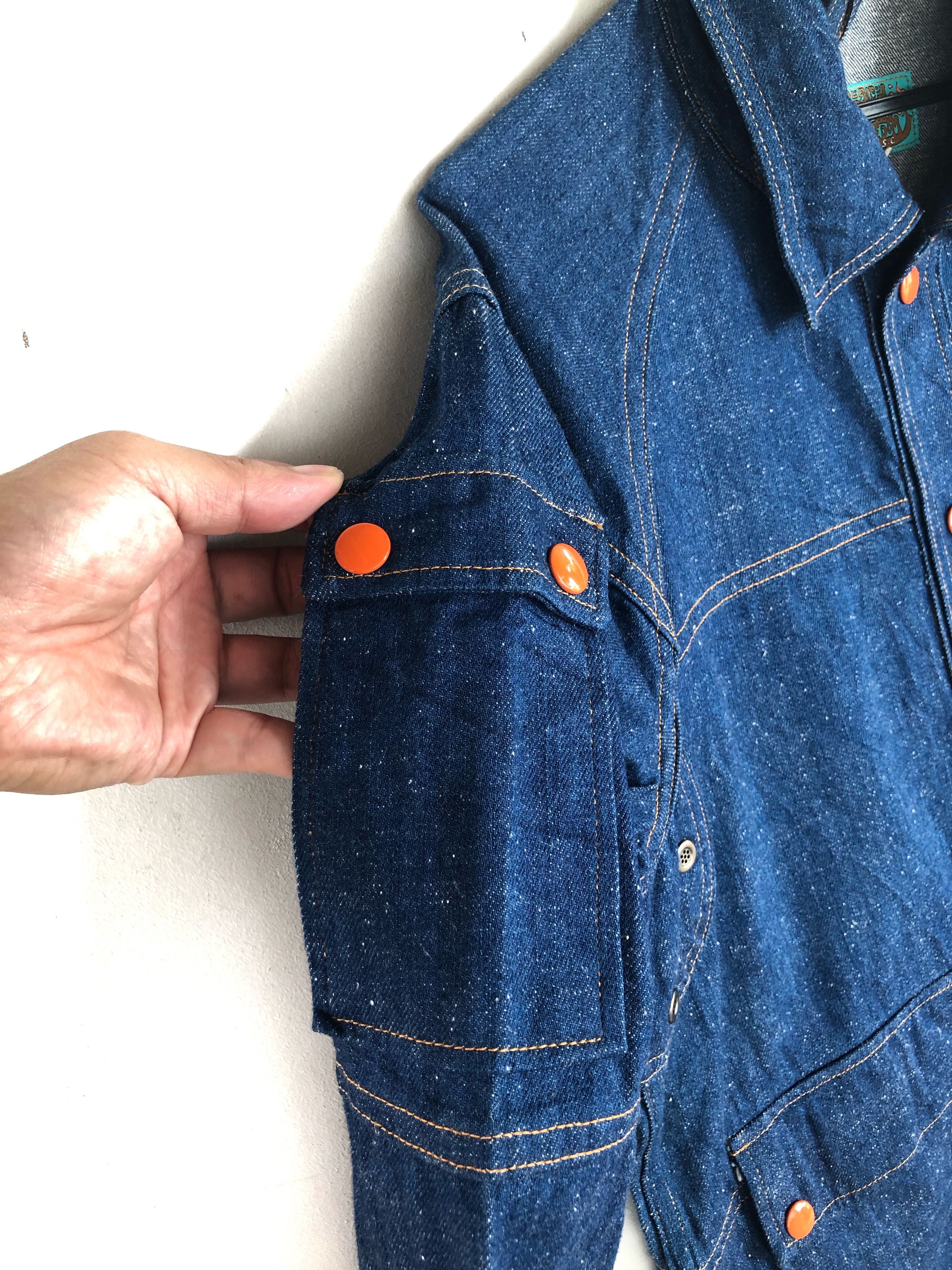 Mister Freedom RARE🔥VINTAGE MISTER FREEDOM x TOYO CHORE DENIM JACKET Size US M / EU 48-50 / 2 - 6 Thumbnail
