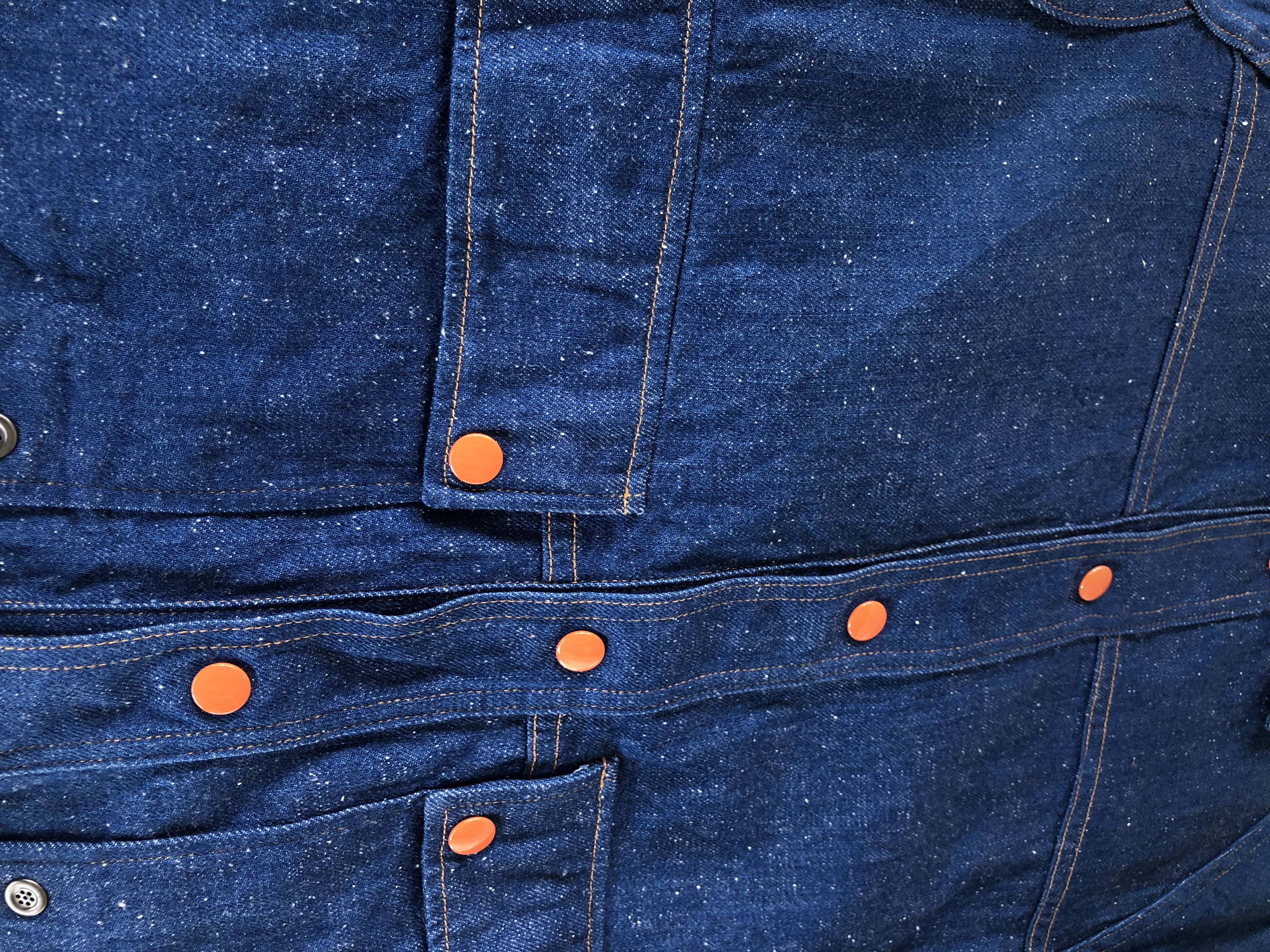 Mister Freedom RARE🔥VINTAGE MISTER FREEDOM x TOYO CHORE DENIM JACKET Size US M / EU 48-50 / 2 - 13 Thumbnail