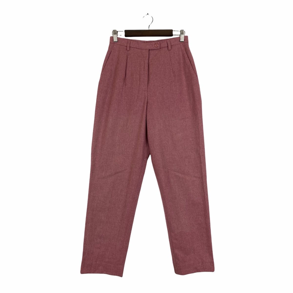 image of Made In USA x Pendleton Vintage Pendleton Usa Virgin Wool Petite Casual Pants in Peach Red, Women's