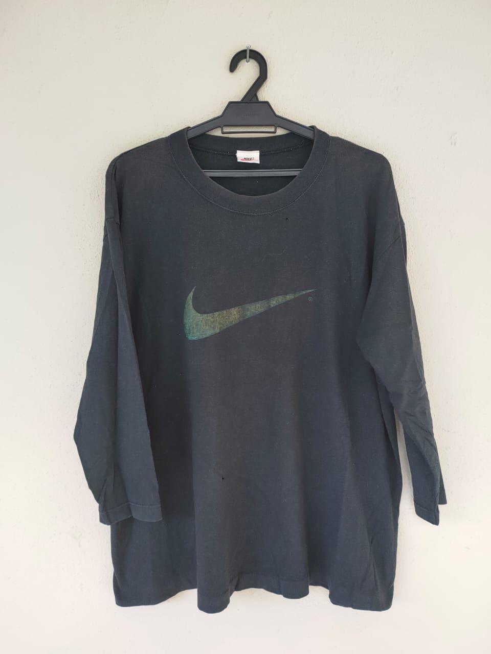 Vintage Oversize Nike Big Swoosh hoodie