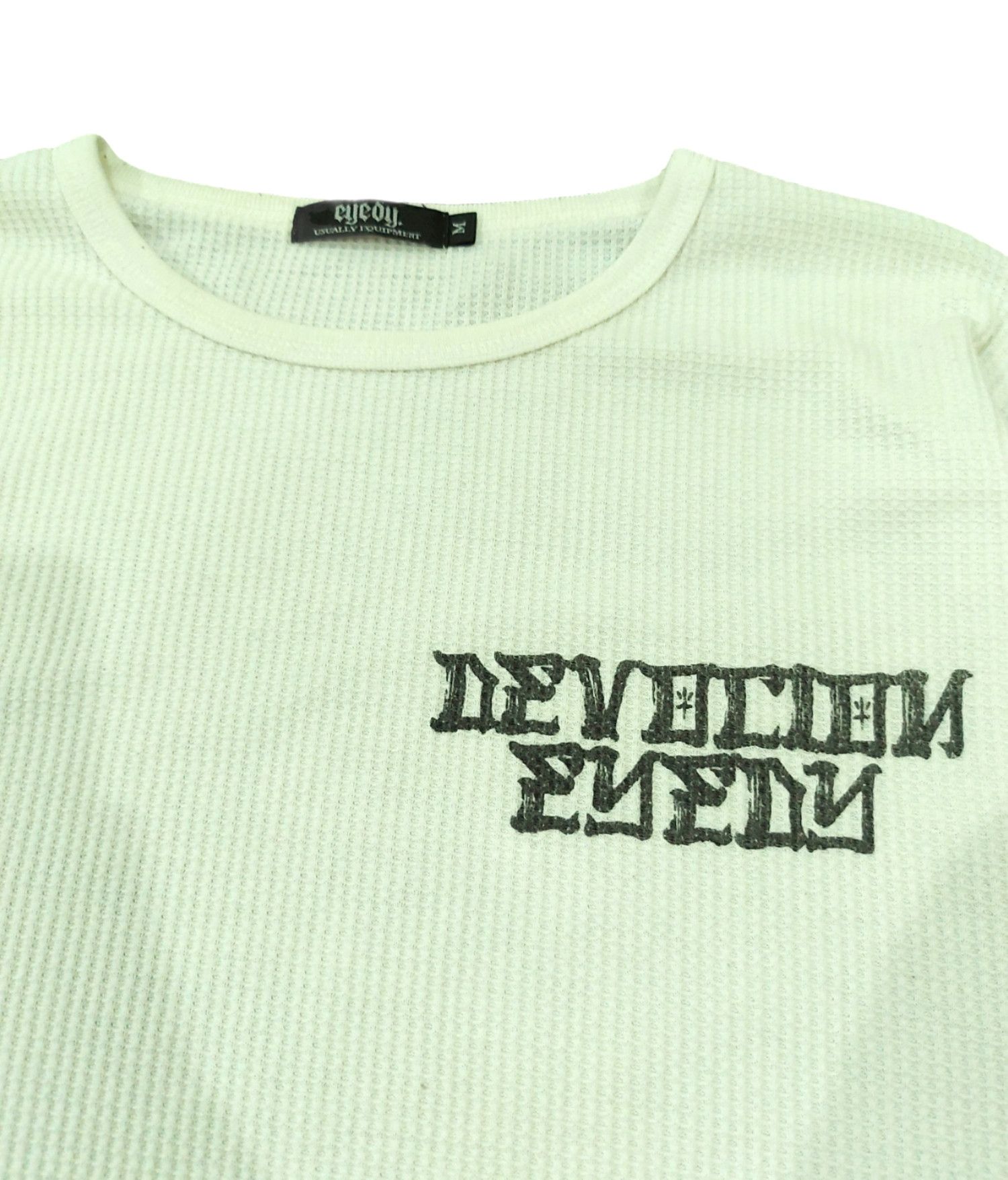 Japanese Brand RARE! EYEDY STREETWEAR SKATEWEAR "DEVOTION" Size US M / EU 48-50 / 2 - 7 Thumbnail