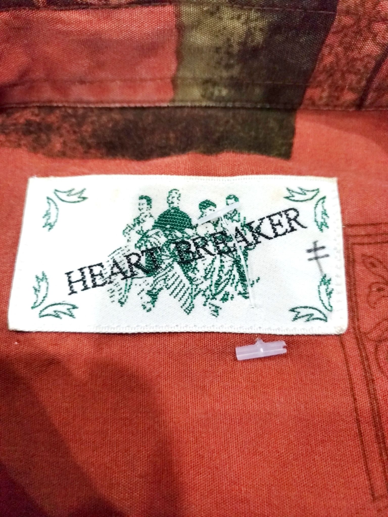 Designer RARE!!! VTG HEART BREAKER BAROQUE L/SLEEVE SHIRT Size US L / EU 52-54 / 3 - 6 Thumbnail