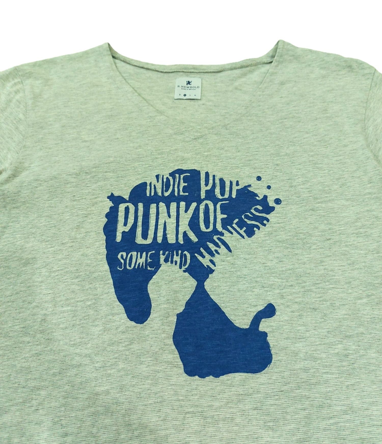 Designer × Paul Smith × R.Newbold RARE! R.NEWBOLD PAUL SMITH INDIE PUNK V-NECK Size US M / EU 48-50 / 2 - 4 Thumbnail