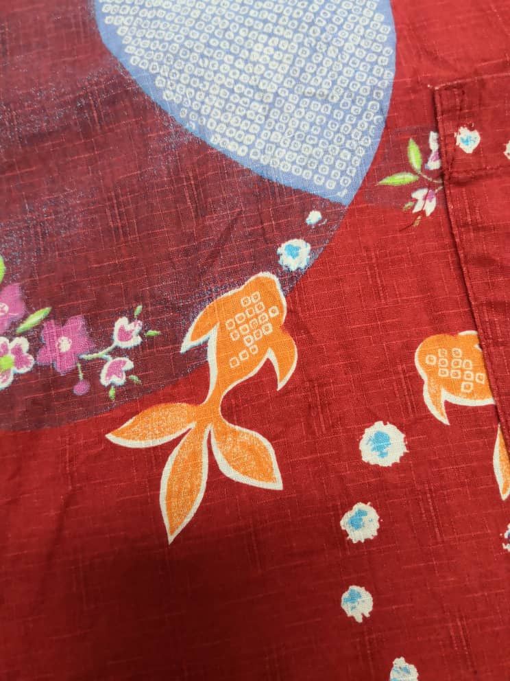 Japanese Brand Kimono Hanten Goldfish Cardigan Jacket Size US S / EU 44-46 / 1 - 5 Thumbnail