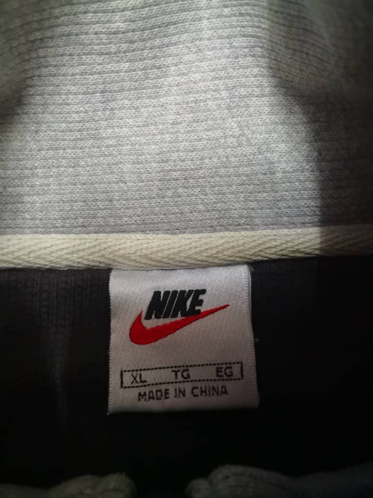 Nike 90's Vintage Nike Zip Up Sweater Jacket Size US XL / EU 56 / 4 - 5 Thumbnail