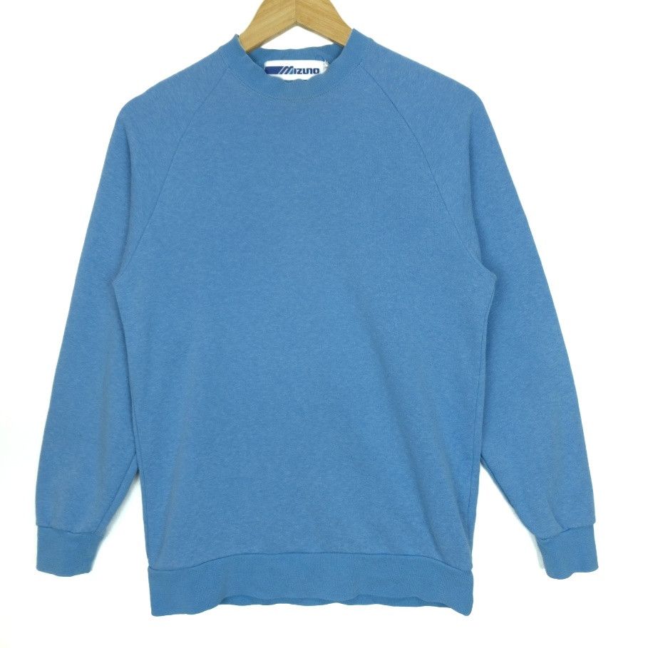 Mizuno Vintage 90's MIZUNO Sportswear Plain Sweater Sweatshirts Size US S / EU 44-46 / 1 - 2 Thumbnail