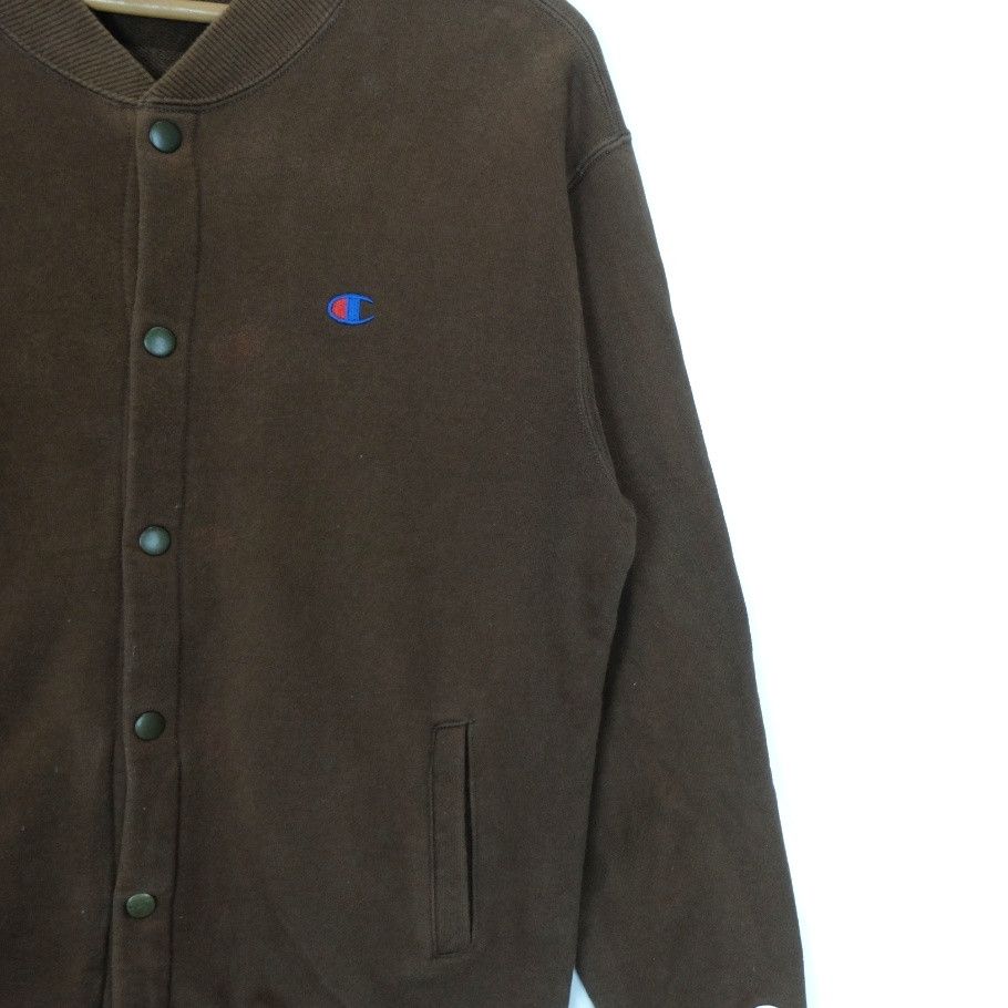 Champion CHAMPION Small Embroidery Logo Button Up Sweatshirts Size US M / EU 48-50 / 2 - 5 Thumbnail