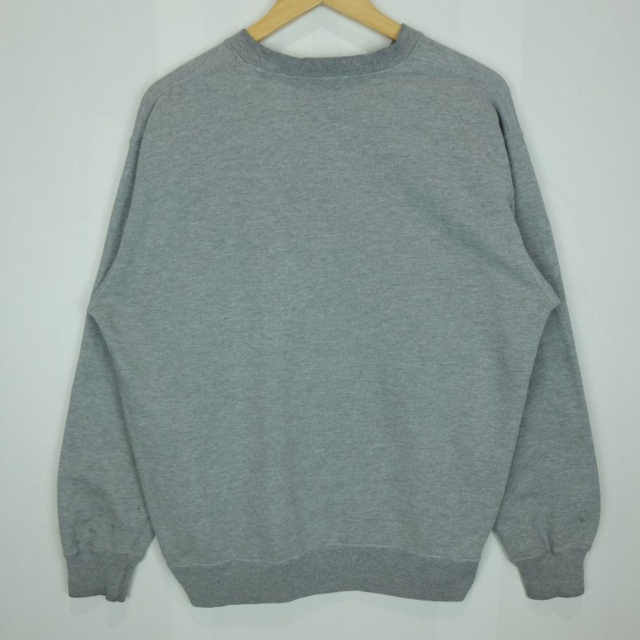 Converse CONVERSE Grey Plain Sweatshirts Jumper Pullover Size US L / EU 52-54 / 3 - 6 Thumbnail