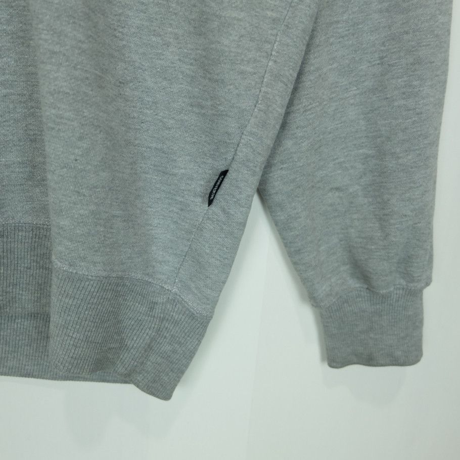 Converse CONVERSE Grey Plain Sweatshirts Jumper Pullover Size US L / EU 52-54 / 3 - 5 Thumbnail