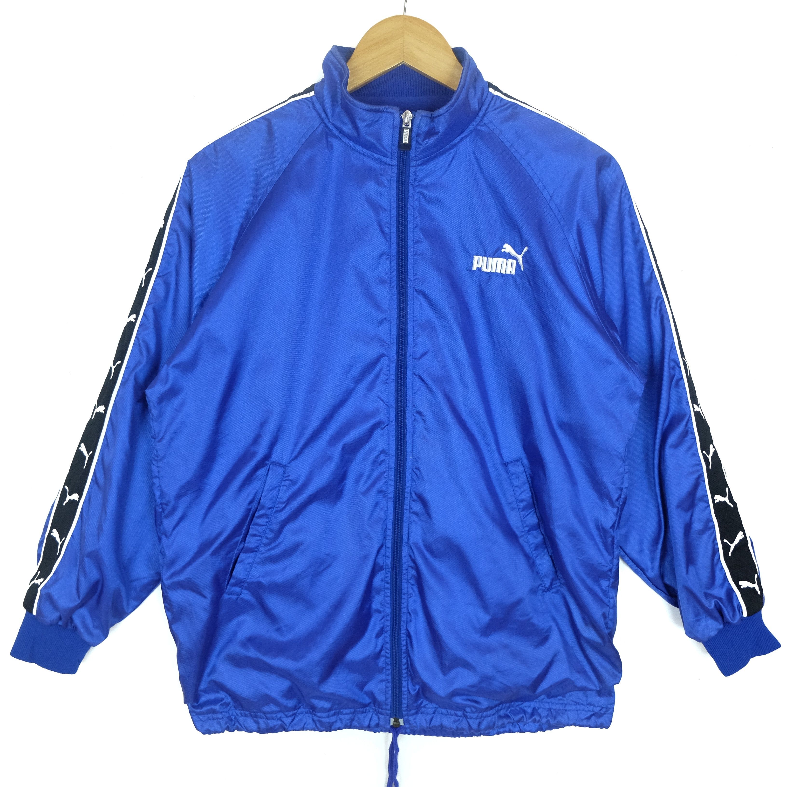 Puma PUMA Big Logo Sidetape Sportswear Training Jacket Size US S / EU 44-46 / 1 - 4 Thumbnail