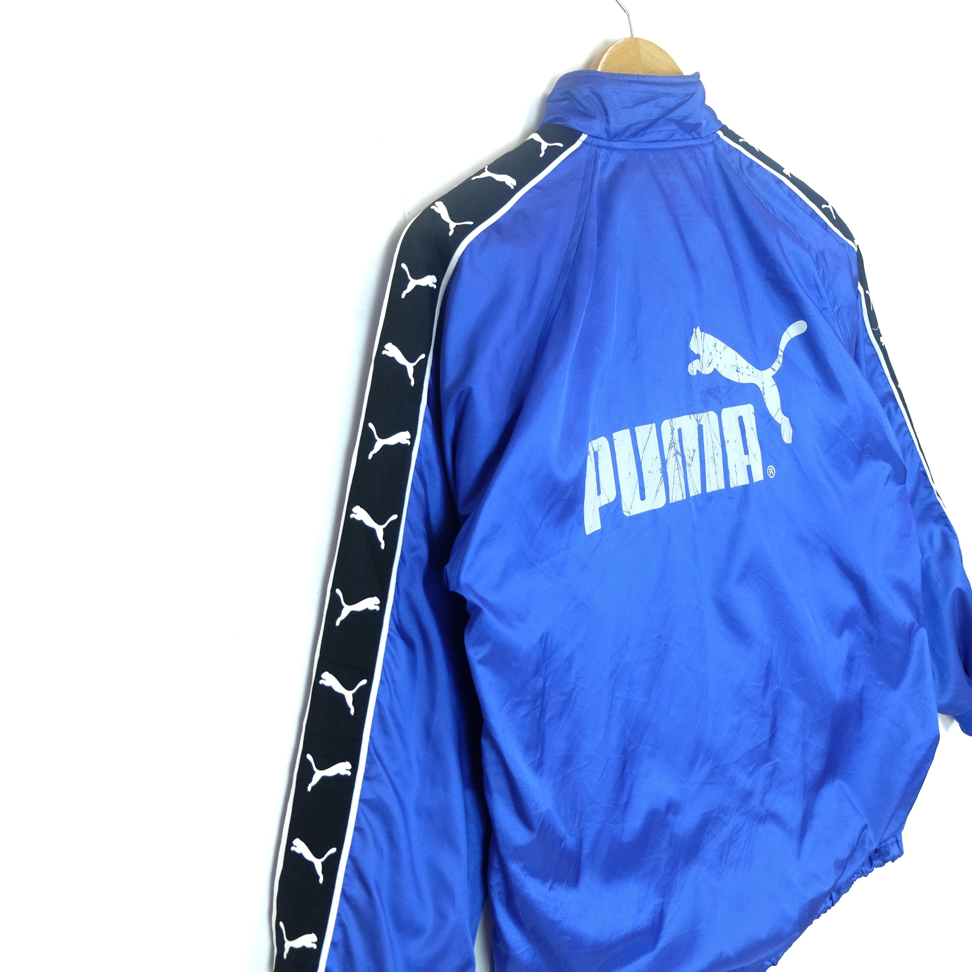 Puma PUMA Big Logo Sidetape Sportswear Training Jacket Size US S / EU 44-46 / 1 - 3 Thumbnail