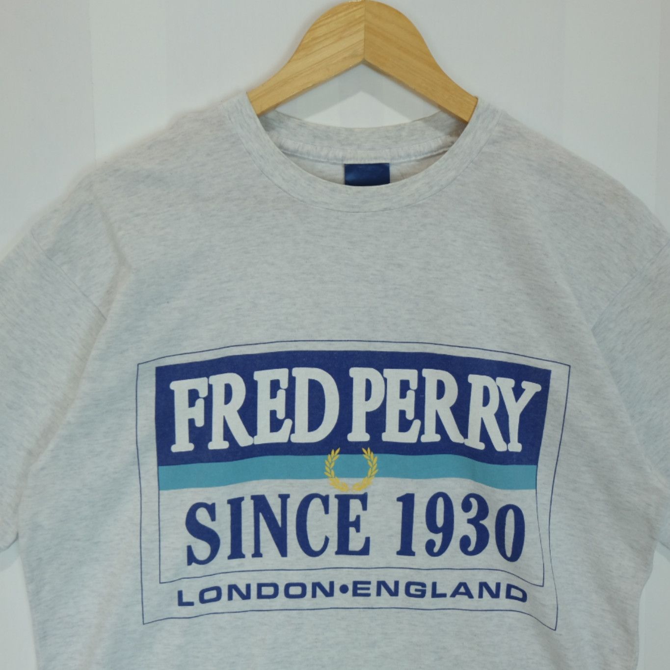 Fred Perry Vintage 90's FRED PERRY Big Spell Out Logo T Shirt Size US M / EU 48-50 / 2 - 4 Thumbnail