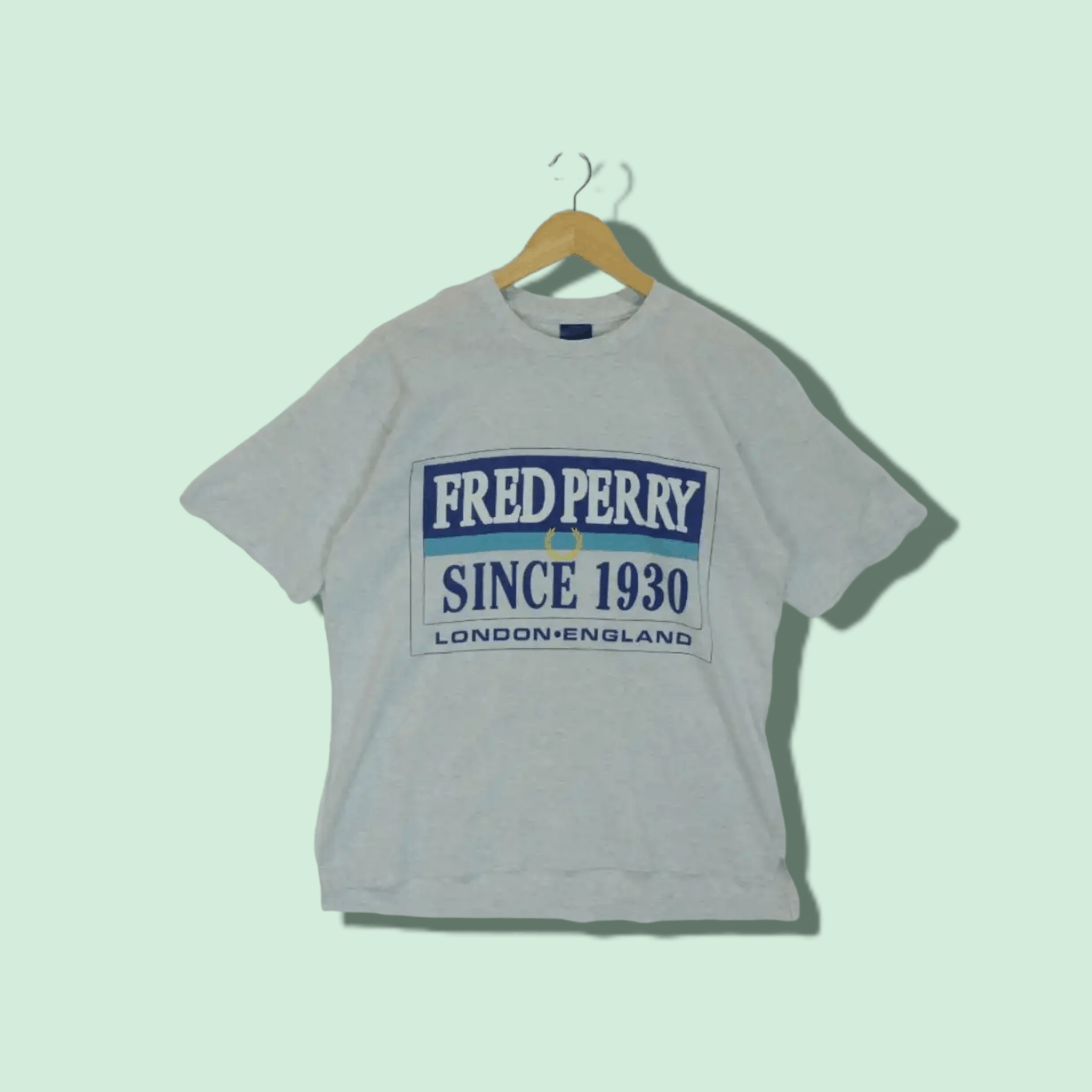 Fred Perry Vintage 90's FRED PERRY Big Spell Out Logo T Shirt Size US M / EU 48-50 / 2 - 1 Thumbnail