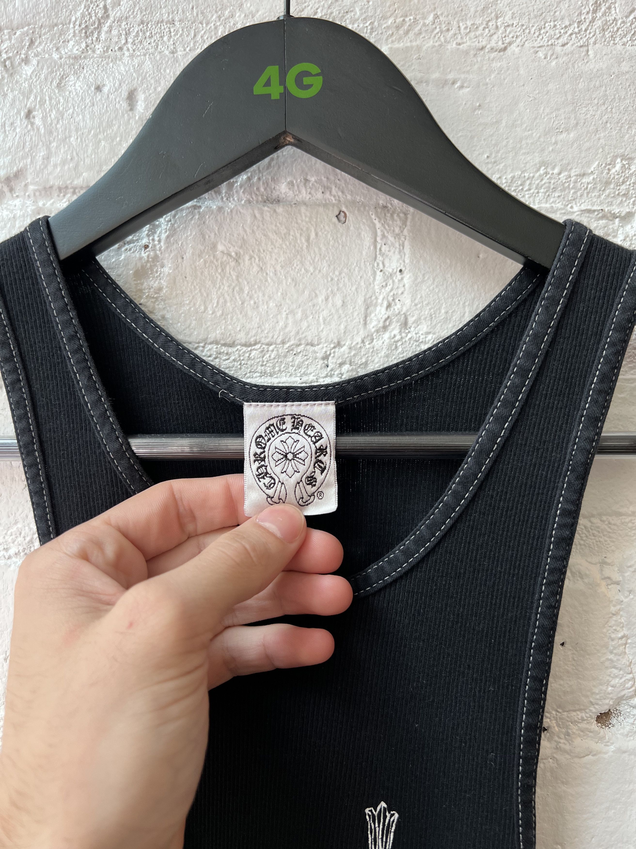 Chrome Hearts × Vintage Vintage Chrome Hearts FUCK YOU Tank Top Size US M / EU 48-50 / 2 - 8 Thumbnail