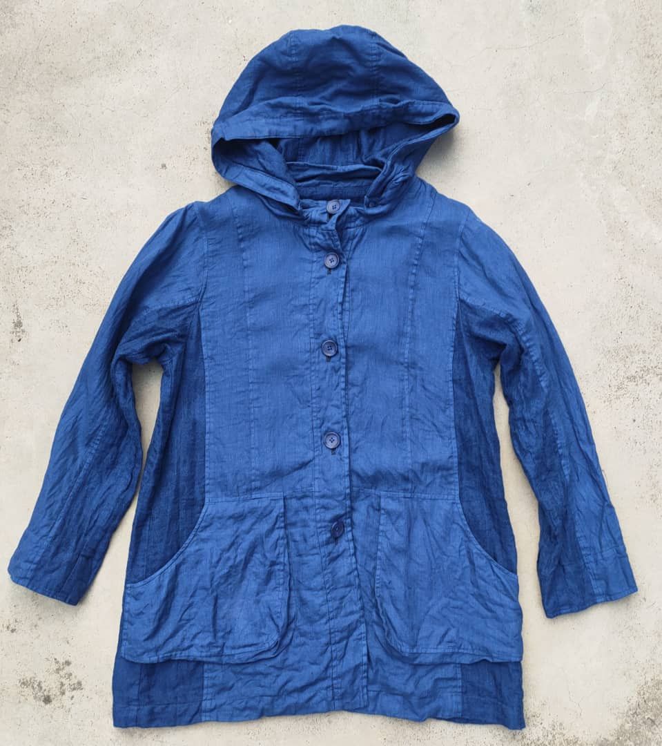 Hiroko Koshino Homme Hiroko Koshino Button Up Hoodie Size M / US 6-8 / IT 42-44 - 1 Thumbnail
